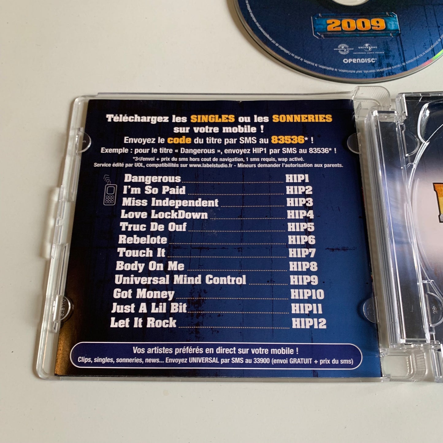 CD - Compilation - Hip-Hop 2009 - Occasion