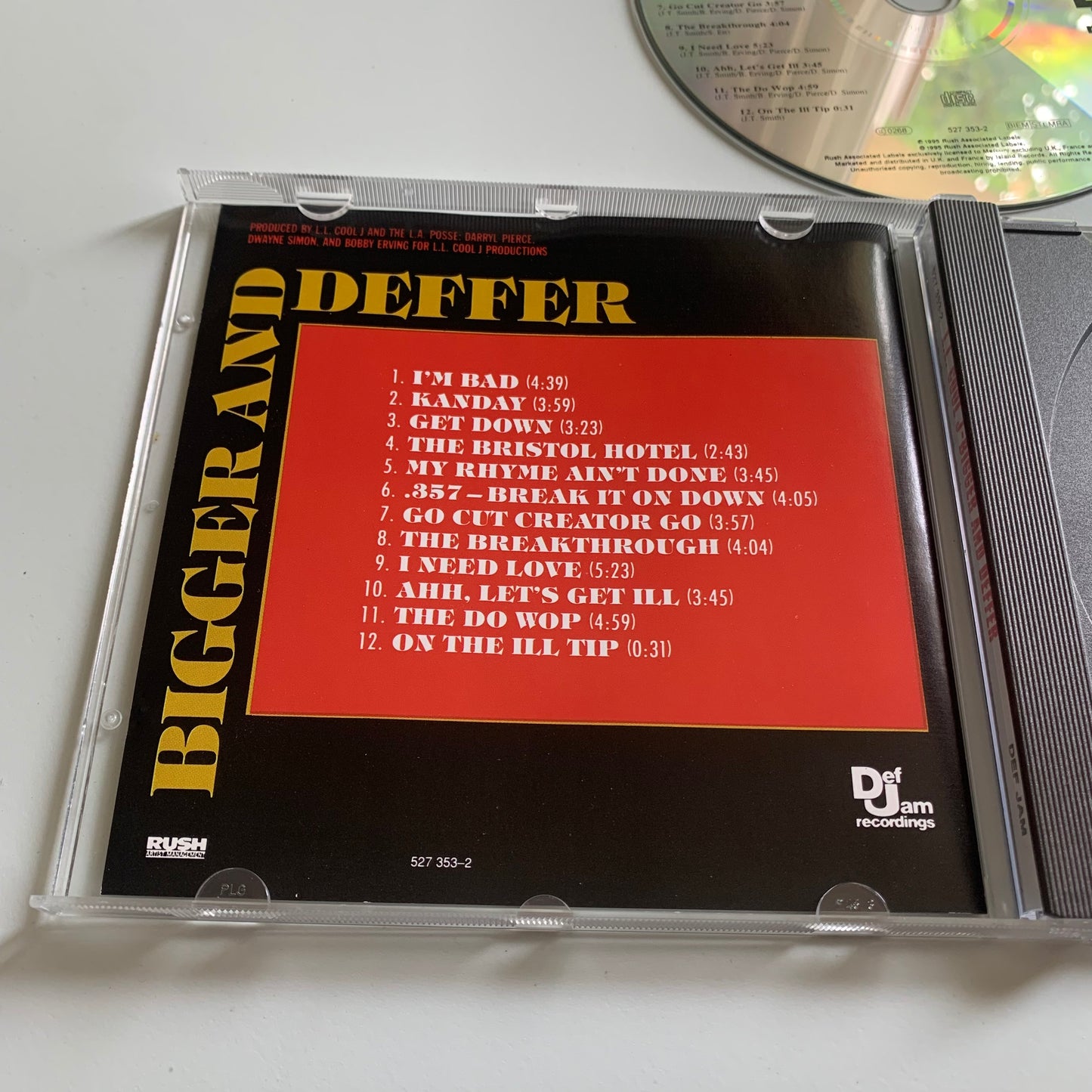 L.L. Cool J - Bigger And Deffer - 1995 Occasion