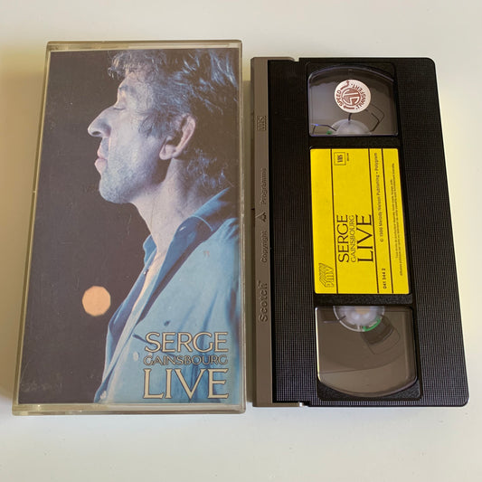 Serge Gainsbourg - Live - VHS 1986 Occasion