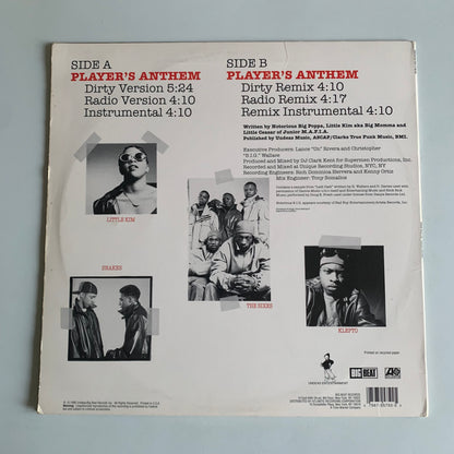 Junior M.A.F.I.A. - Player's Anthem - Single 1995