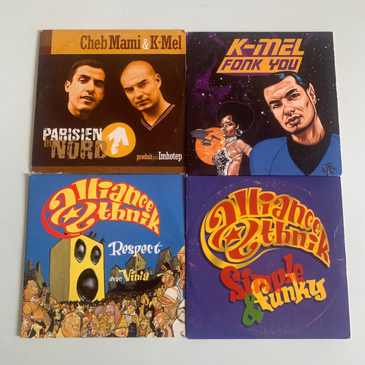 Lot CD - Alliance Ethnik - Respect - Parisien Du Nord - Fonk You - Simple & Funky - Single Occasion