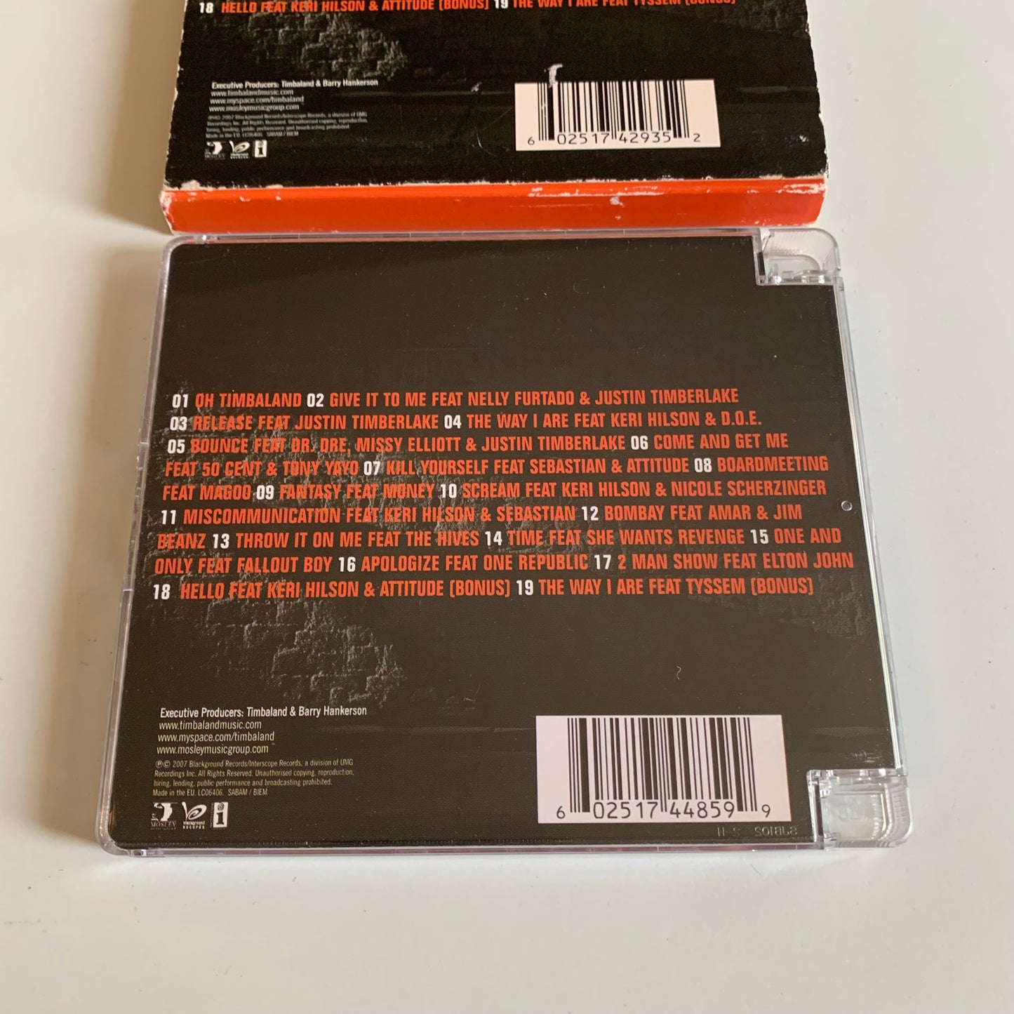 CD - Timbaland - Shock Value - 2007 Occasion