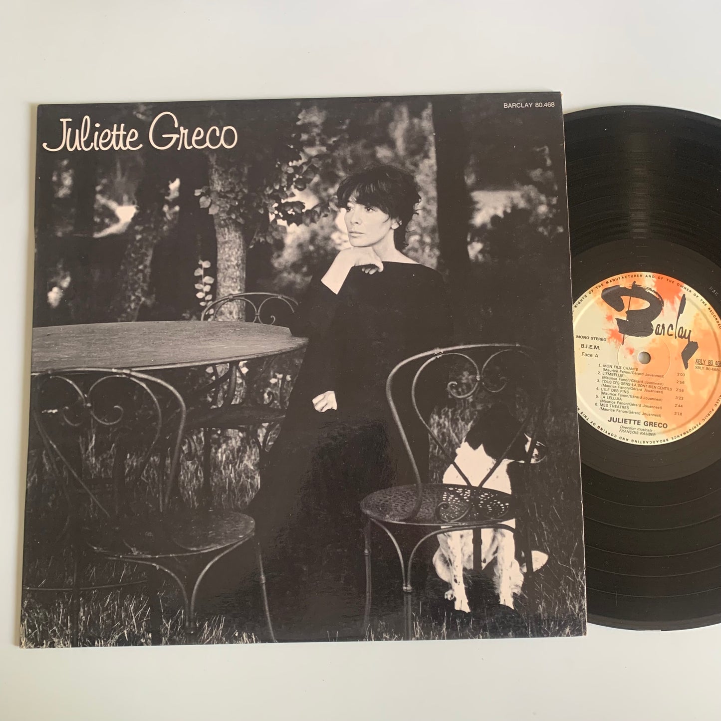 Juliette Greco - Dédicacé - LP 1972 Occasion