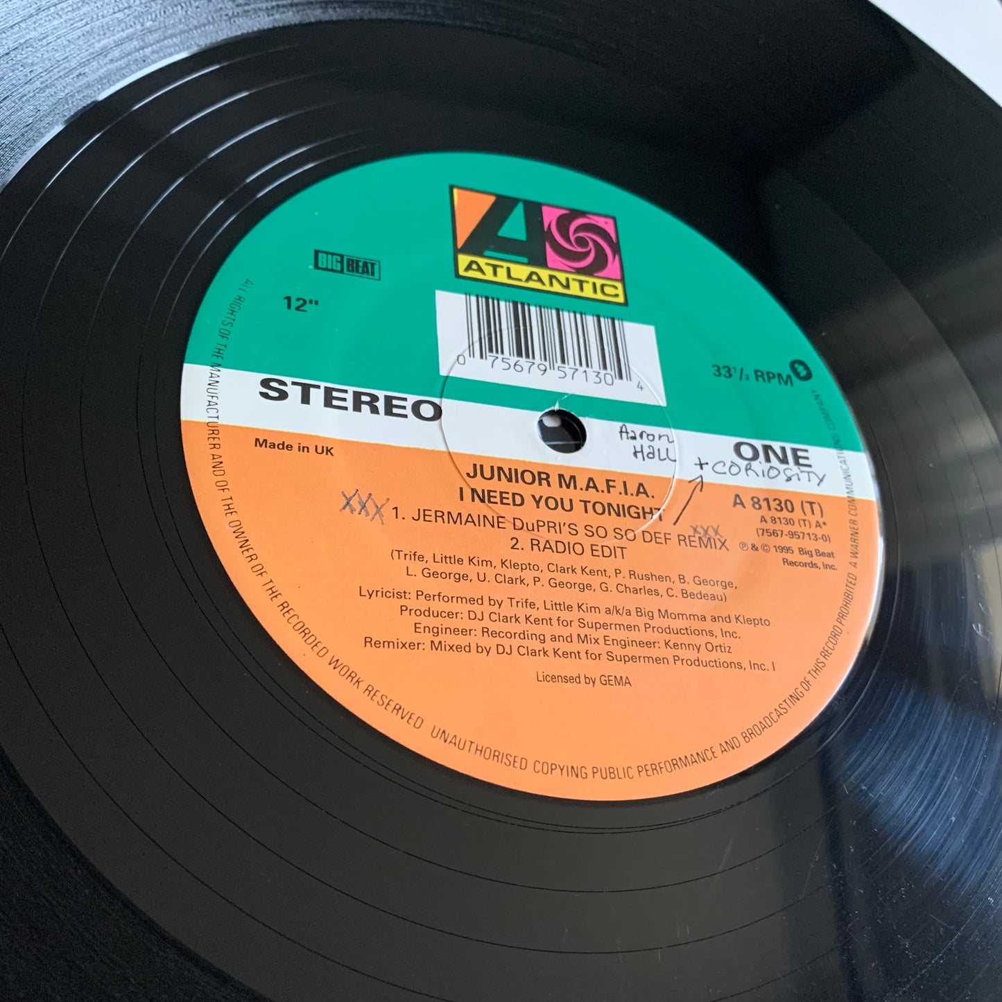 Junior M.A.F.I.A. - Aaliyah - I Need You Tonight - Single 1996