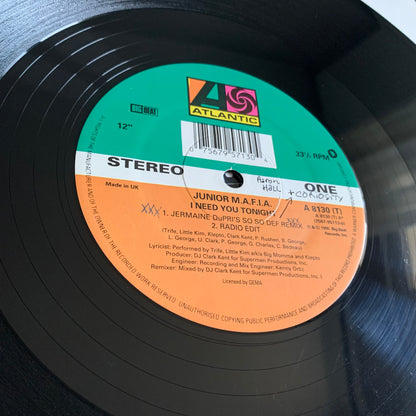 Junior M.A.F.I.A. - Aaliyah - I Need You Tonight - Single 1996