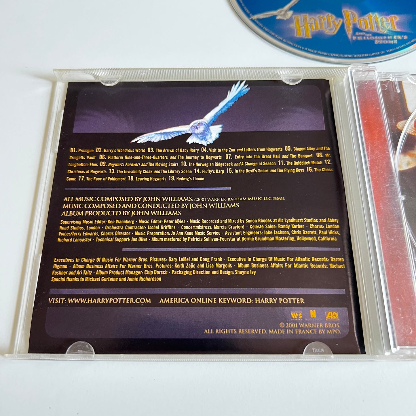 CD - Harry Potter - Music From Inspired The Motion Picture - 2001