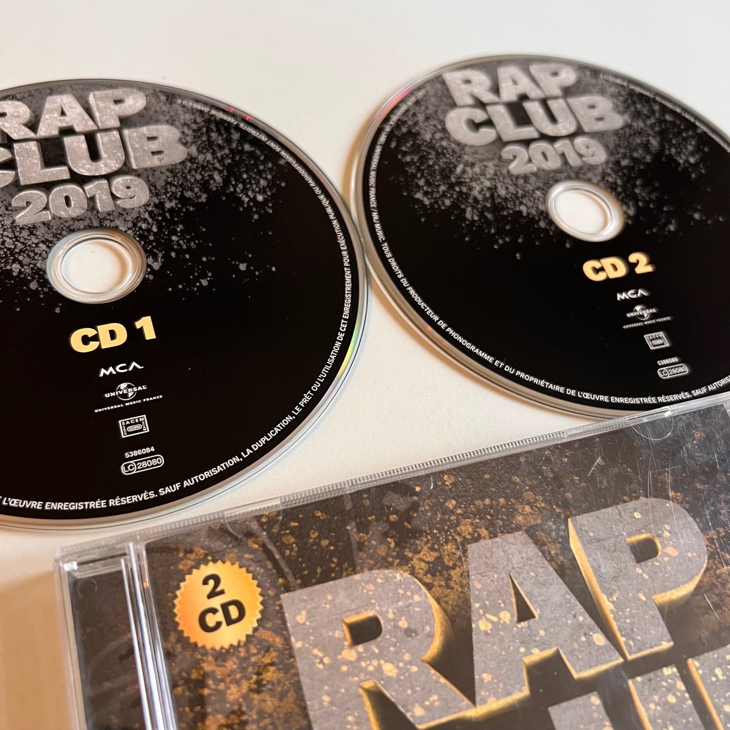 CD - Compilation - Rap Club 2019