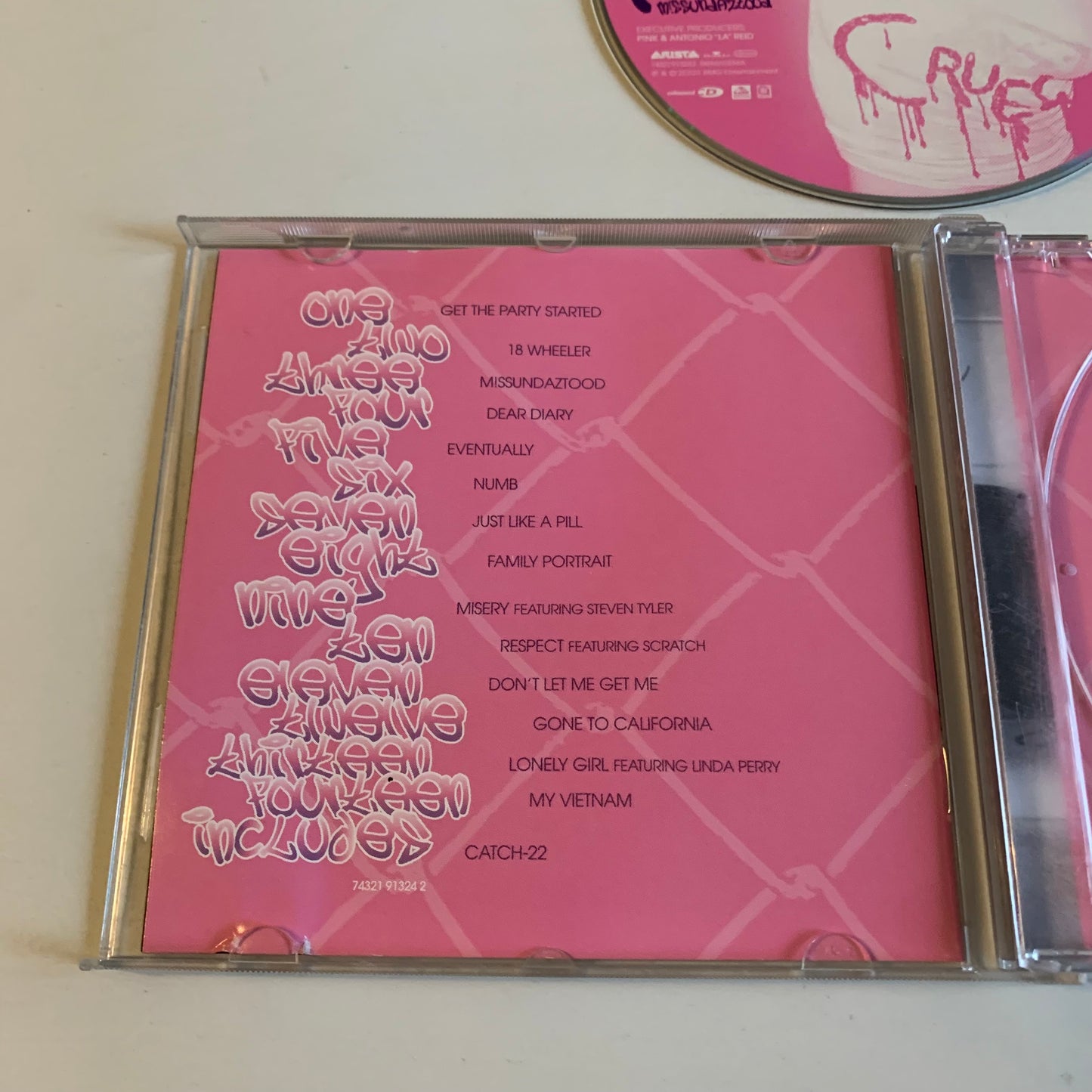 CD - P!NK - M!ssundaztood - 2002 Occasion