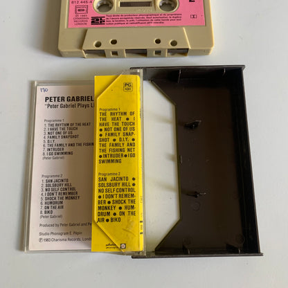 Peter Gabriel - Peter Gabriel Plays Live - Occasion