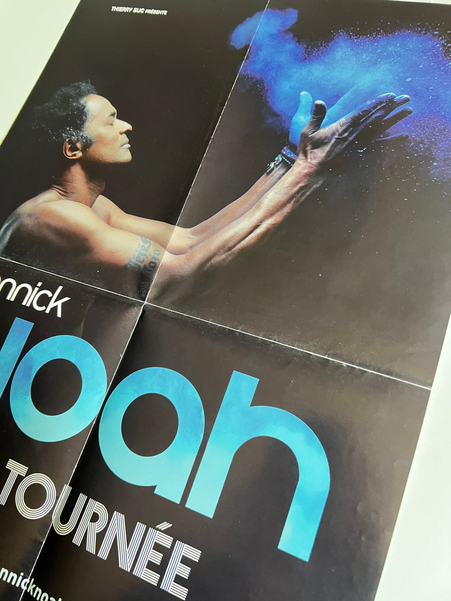 Affiche Poster Original Concert Yannick Noah en Tournée - 60x40cm