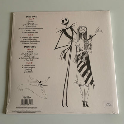 Tim Burton's The Nightmare Before Christmas - L’étrange Noël de Monsieur Jack - Double LP Zoetrope 2023 Neuf