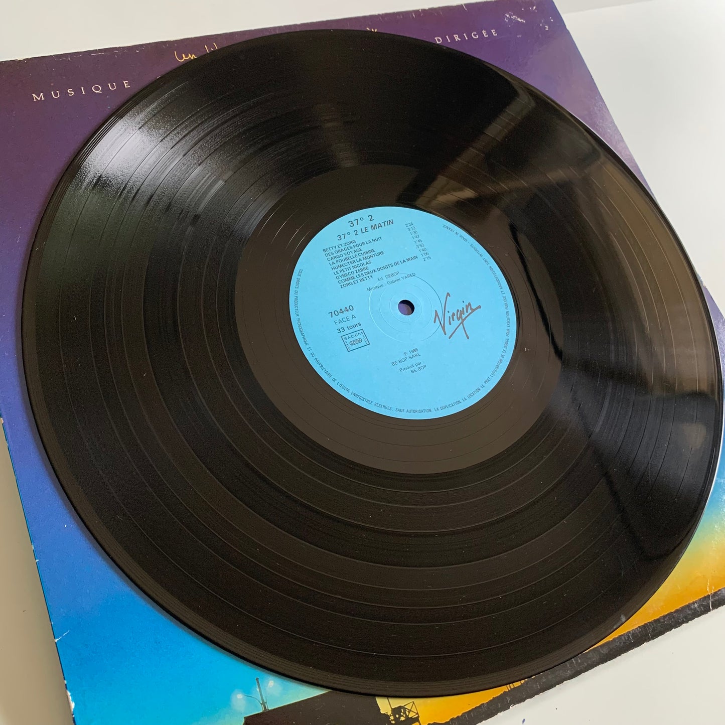 Gabriel Yared - 37°2 Le Matin - LP 1986 Occasion
