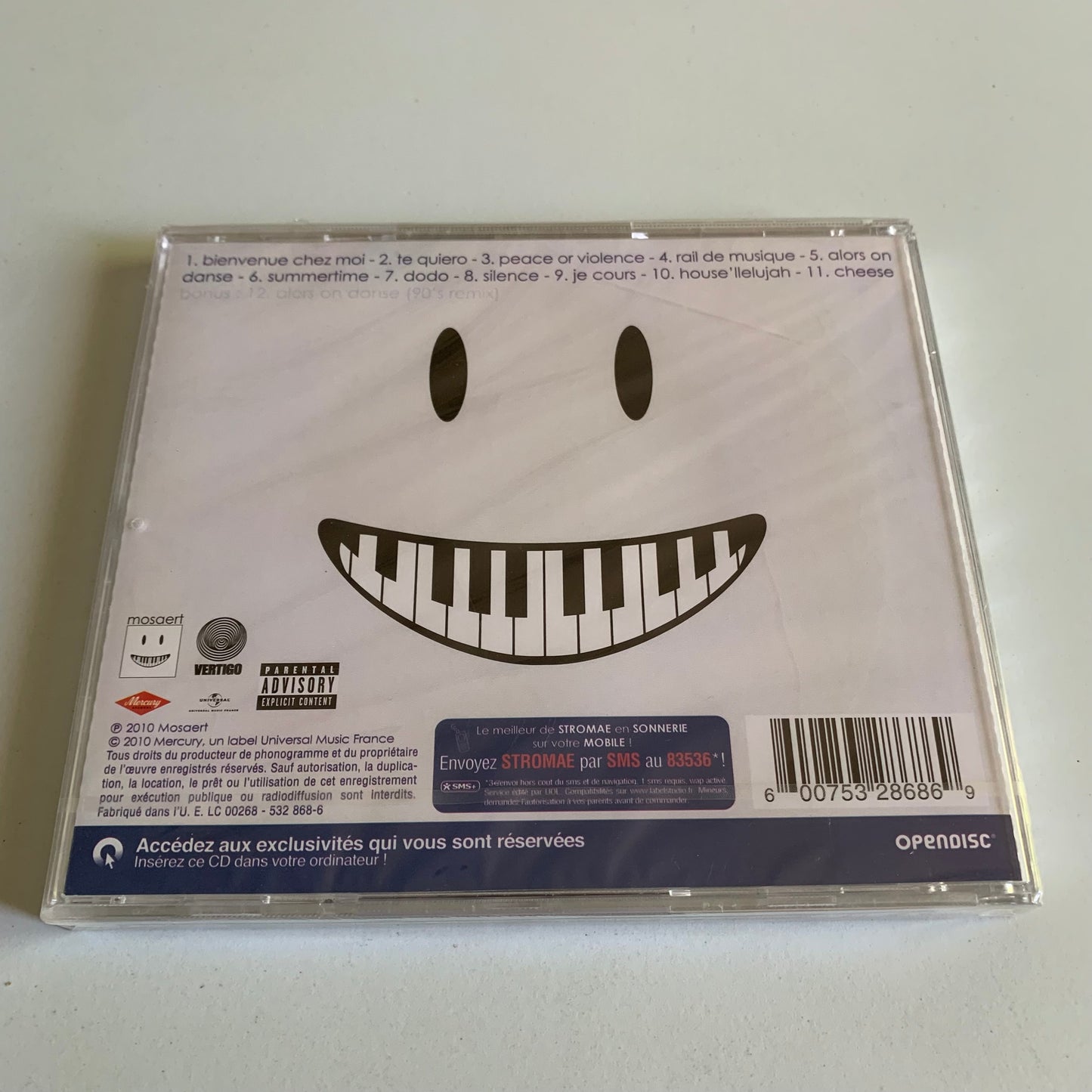 Stromae - Cheese - 2010 Neuf sous blister