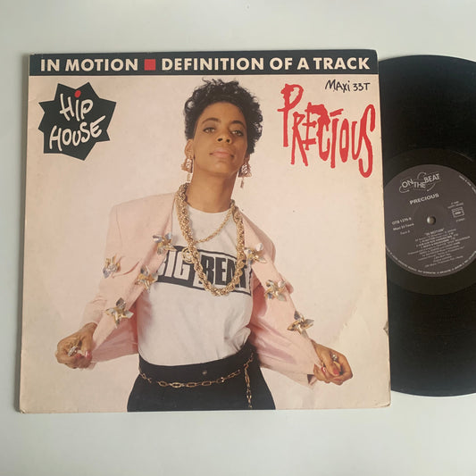 Precious - In Motion / Definition Of A Track - LP 1989 Occasion