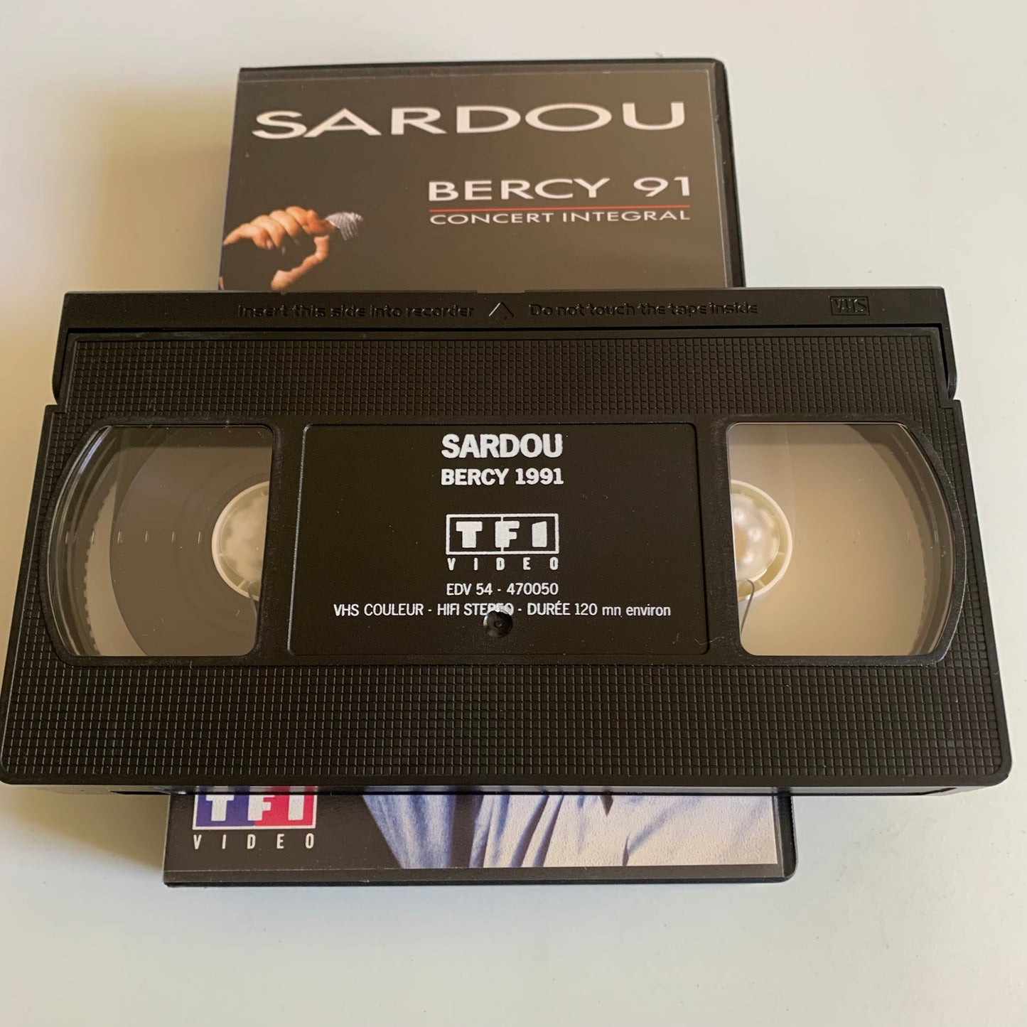 Michel Sardou - Bercy 91 Concert Intégral - 1991 VHS Occasion