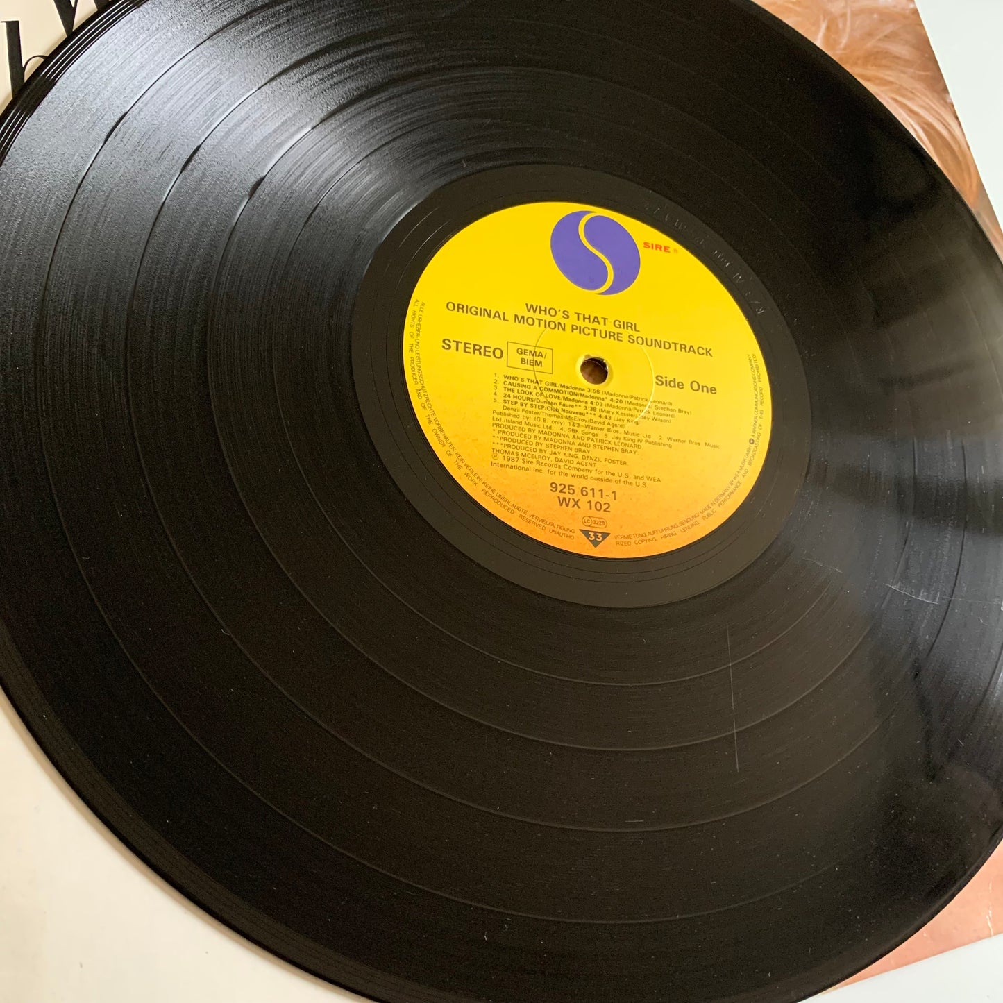 Madonna - Who's That Girl (Original Motion Picture Soundtrack) - Maxi 1987 Occasion