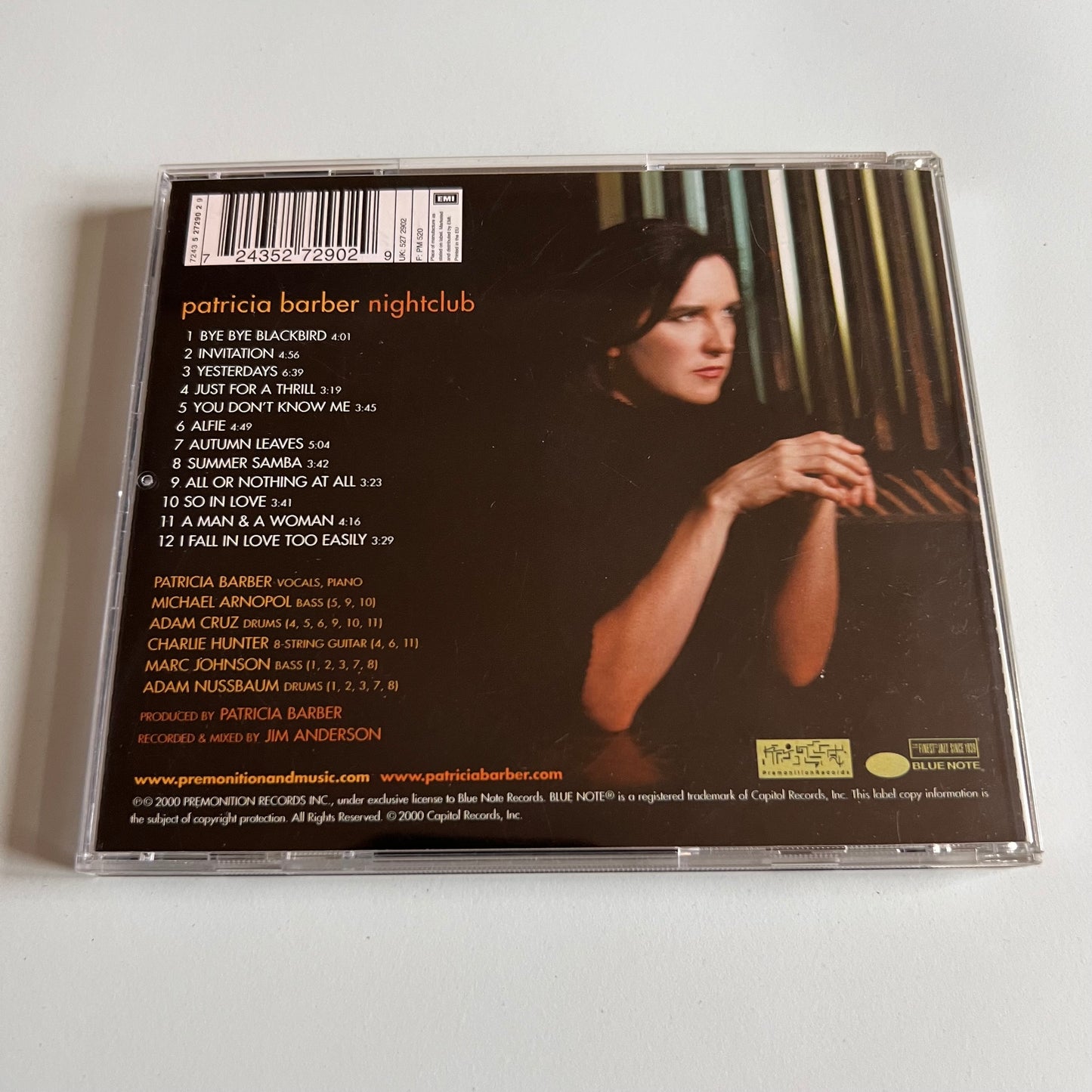 CD - Patricia Barber - Nightclub - 2000