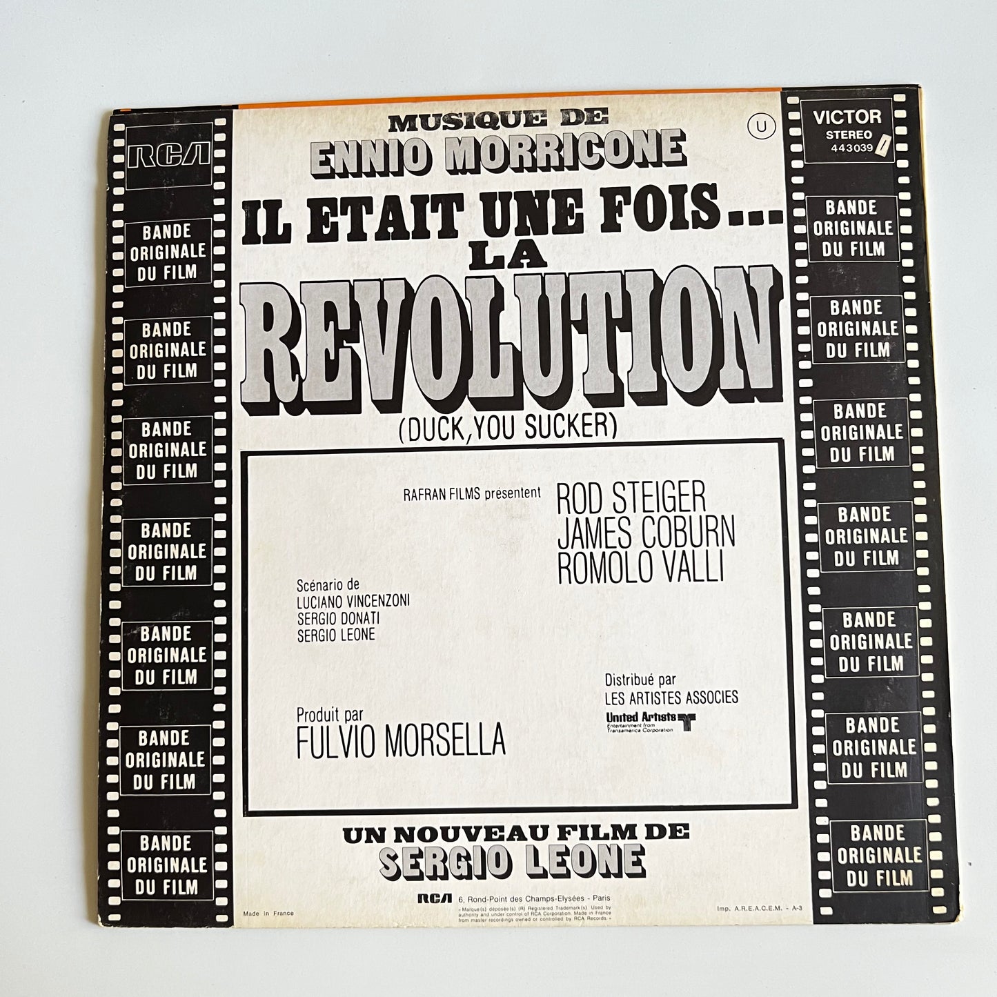 Ennio Morricone - Il Était Une Fois La Révolution - LP 1972