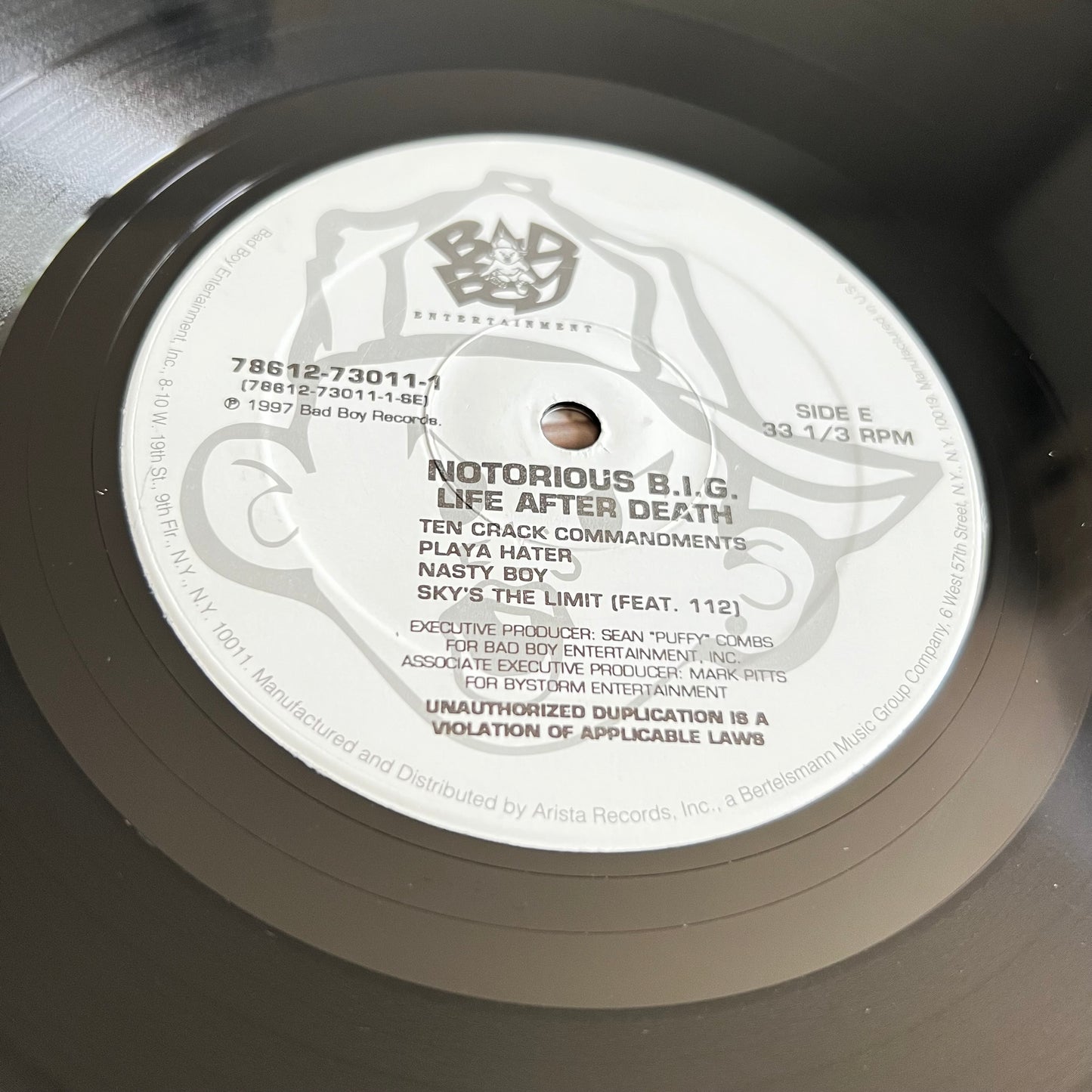 The Notorious B.I.G. - Life After Death - OG Double LP 1997 (manque 1LP)