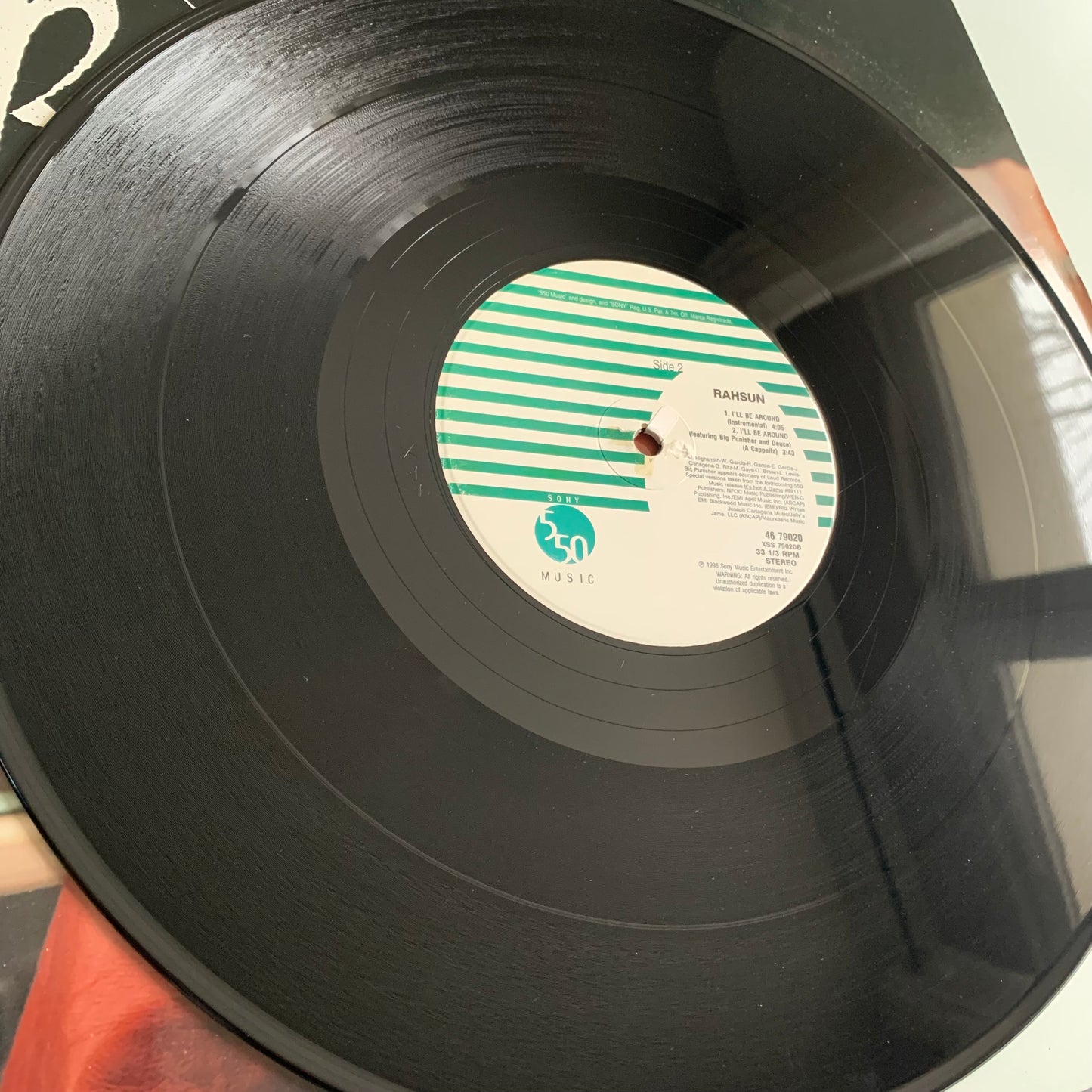 Rahsun - I'll Be Around - Single 1998