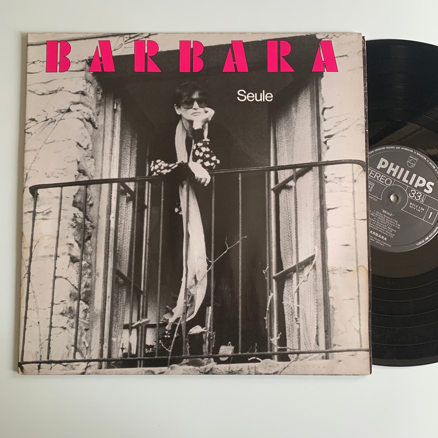 Barbara - Seule - LP 1981 Occasion