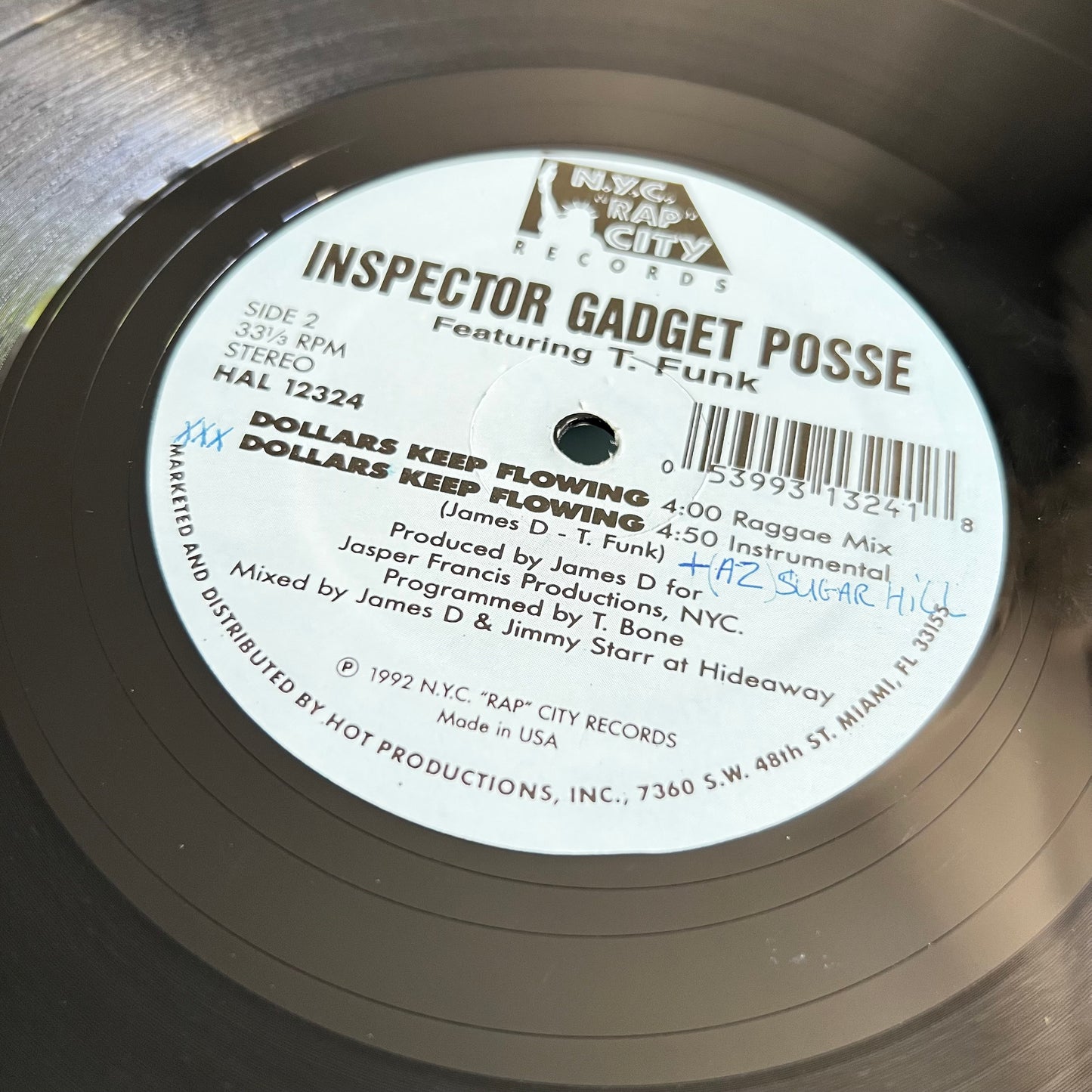 Inspector Gadget Posse - Dollars Keep Flowing - Single 1992