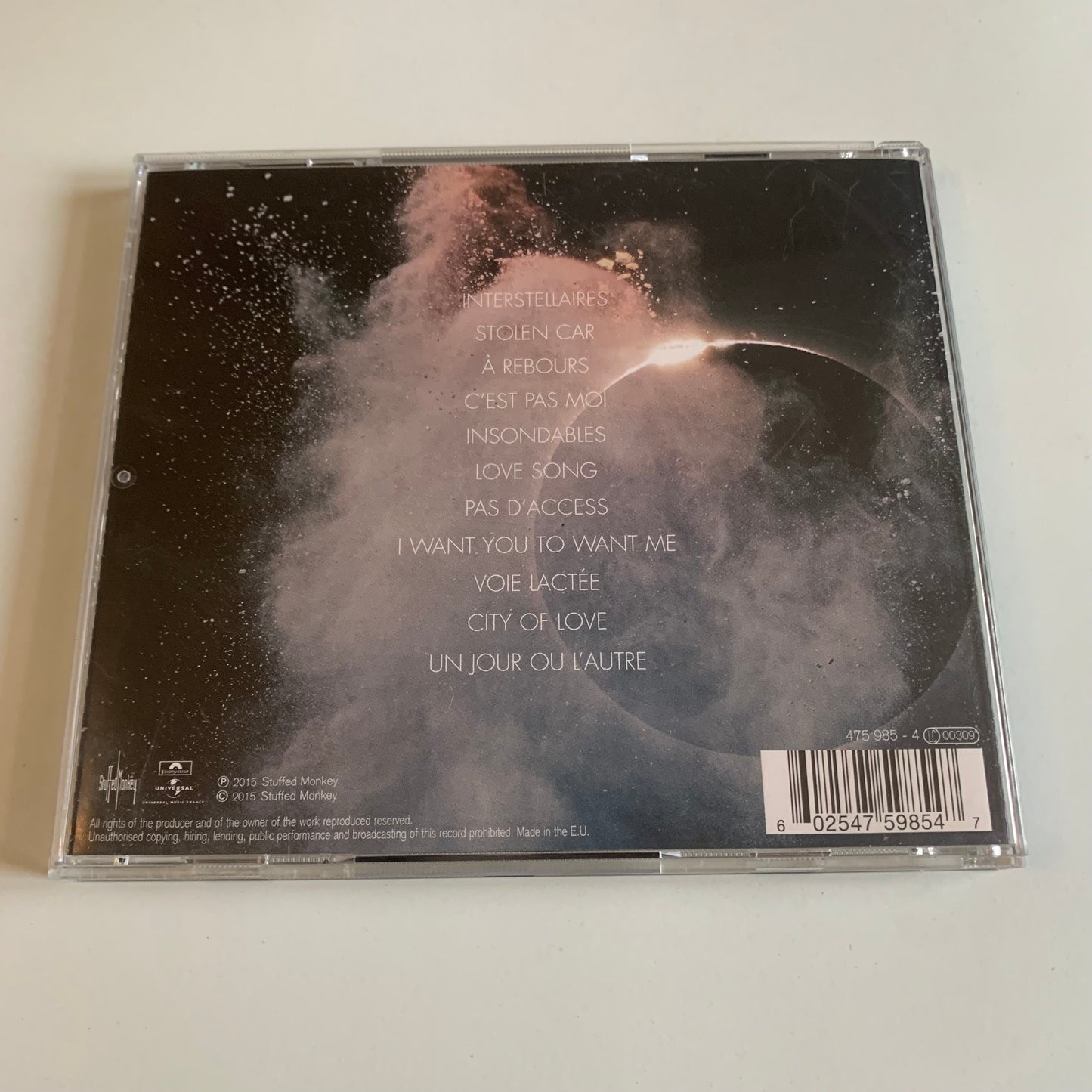 CD - Mylene Farmer - Interstellaires - 2015 Occasion