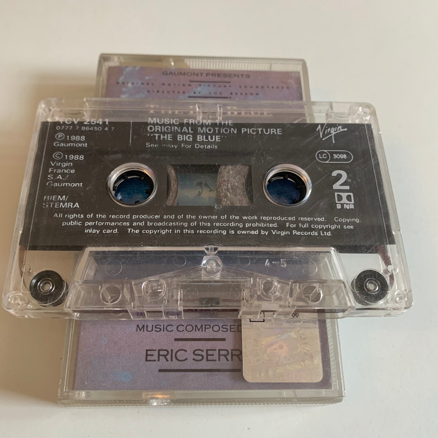 Eric Serra - The Big Blue - Le grand Bleu - Bande Originale du Film - 1988 Occasion