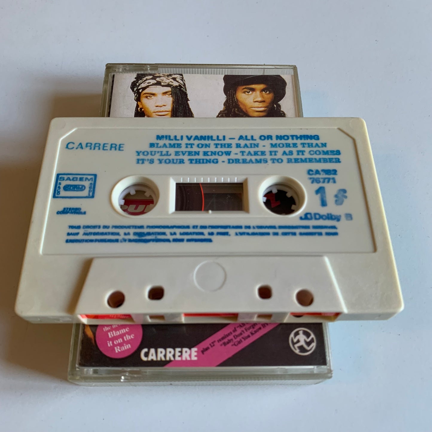 Milli Vanilli - All Or Nothing - The U.S. Remix Album - 1989 Occasion