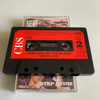 NKOTB -New Kids On The Block - Step By Step - 1990 Occasion