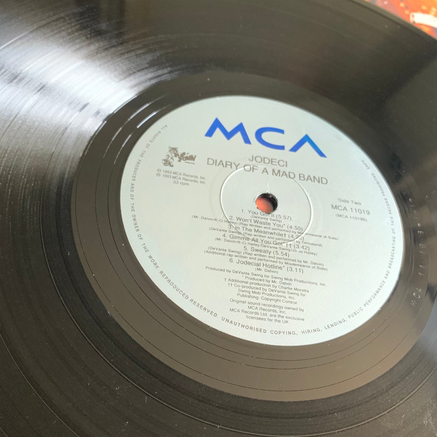 Jodeci - Diary Of A Mad Band - LP 1993