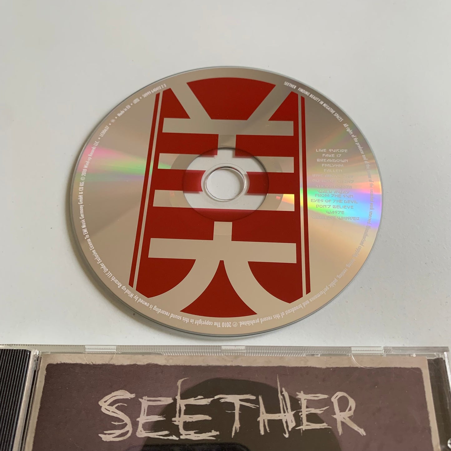 CD - Seether - Finding Beauty In Negative Spaces - 2010 Occasion