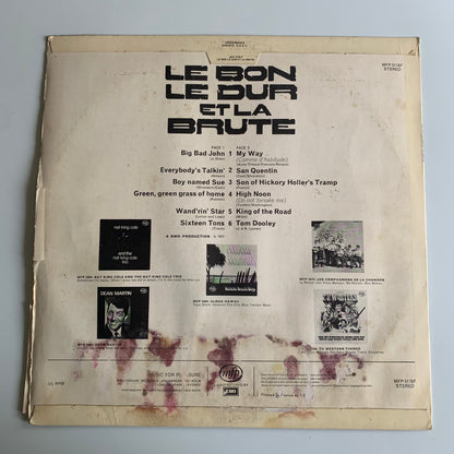 Bill Wellings - The Big, The Bad And The Lonely - Le Bon, Le Dur et la Brute - LP 1971 Occasion
