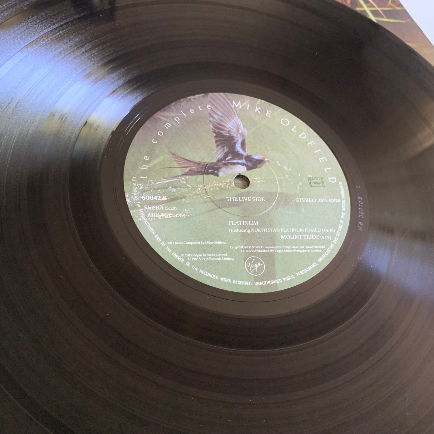 Mike Oldfield - The Complete - Double LP 1985 Occasiono