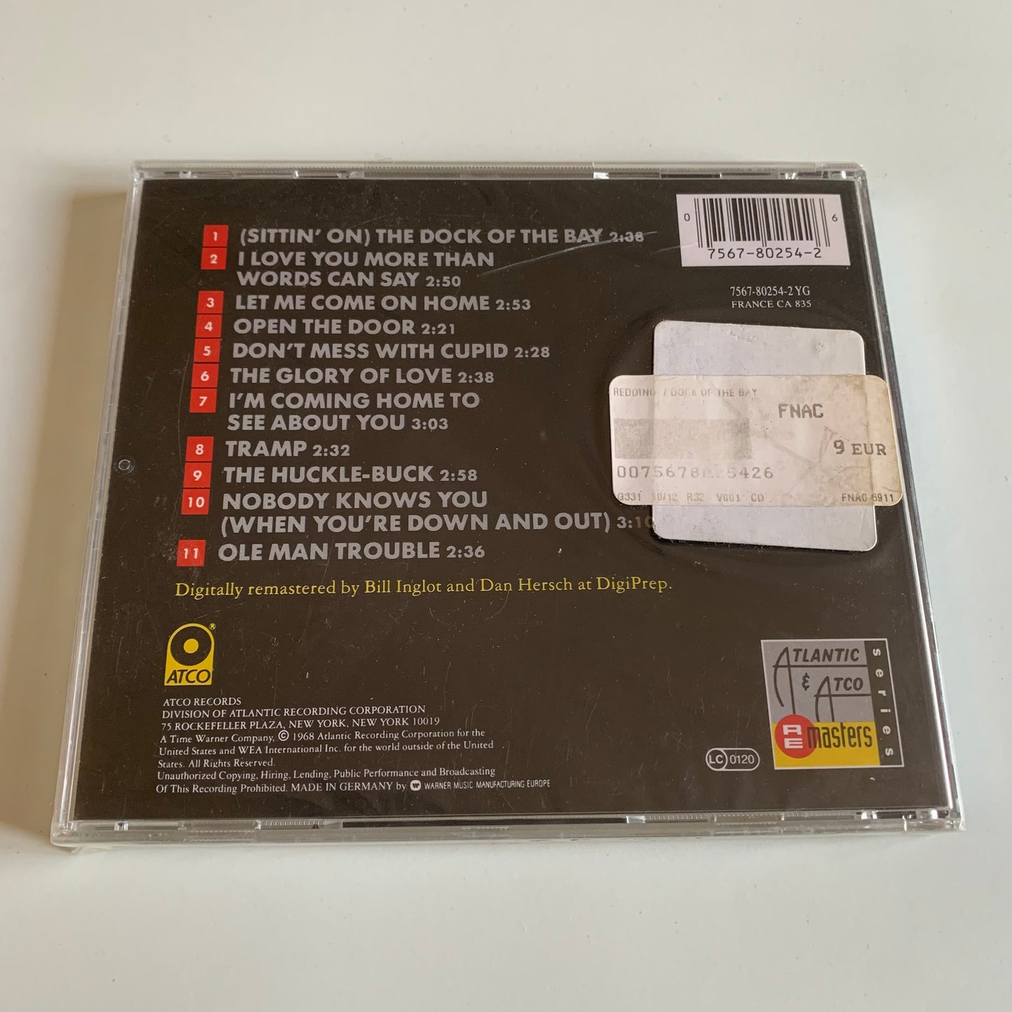 CD - Otis Redding - The Dock Of The Bay - Neuf