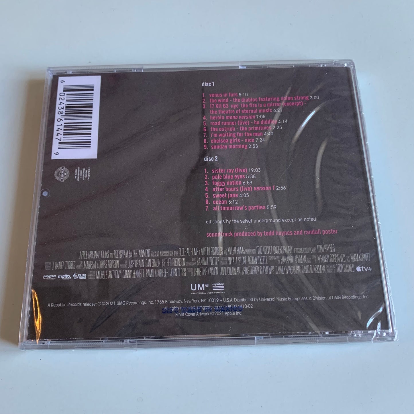 The Velvet Underground - A Documentary Film By Todd Haynes - Music From Motion Picture Soundtrack - 2021 Neuf