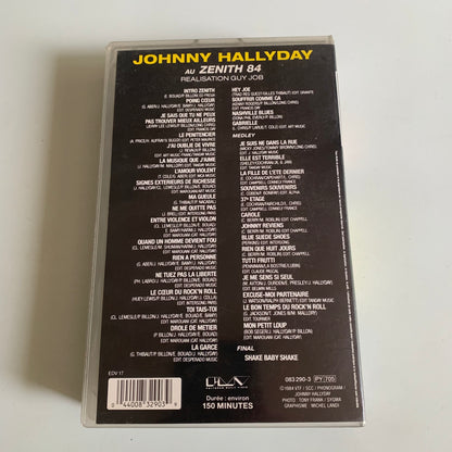 Johnny Hallyday - Au Zénith 84 - 1984 VHS Occasion