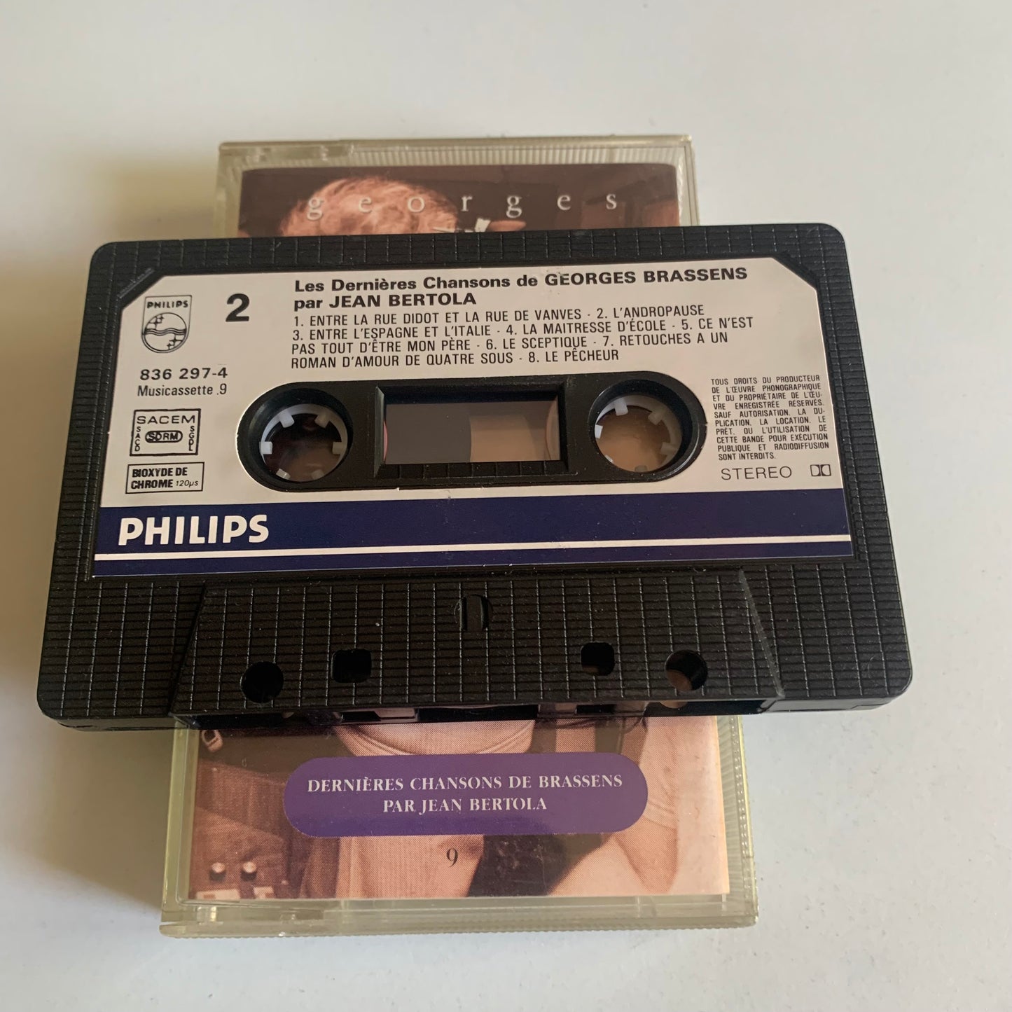 Georges Brassens - Dernières Chansons De Brassens Par Jean Bertola / 9 - 1991 Occasion