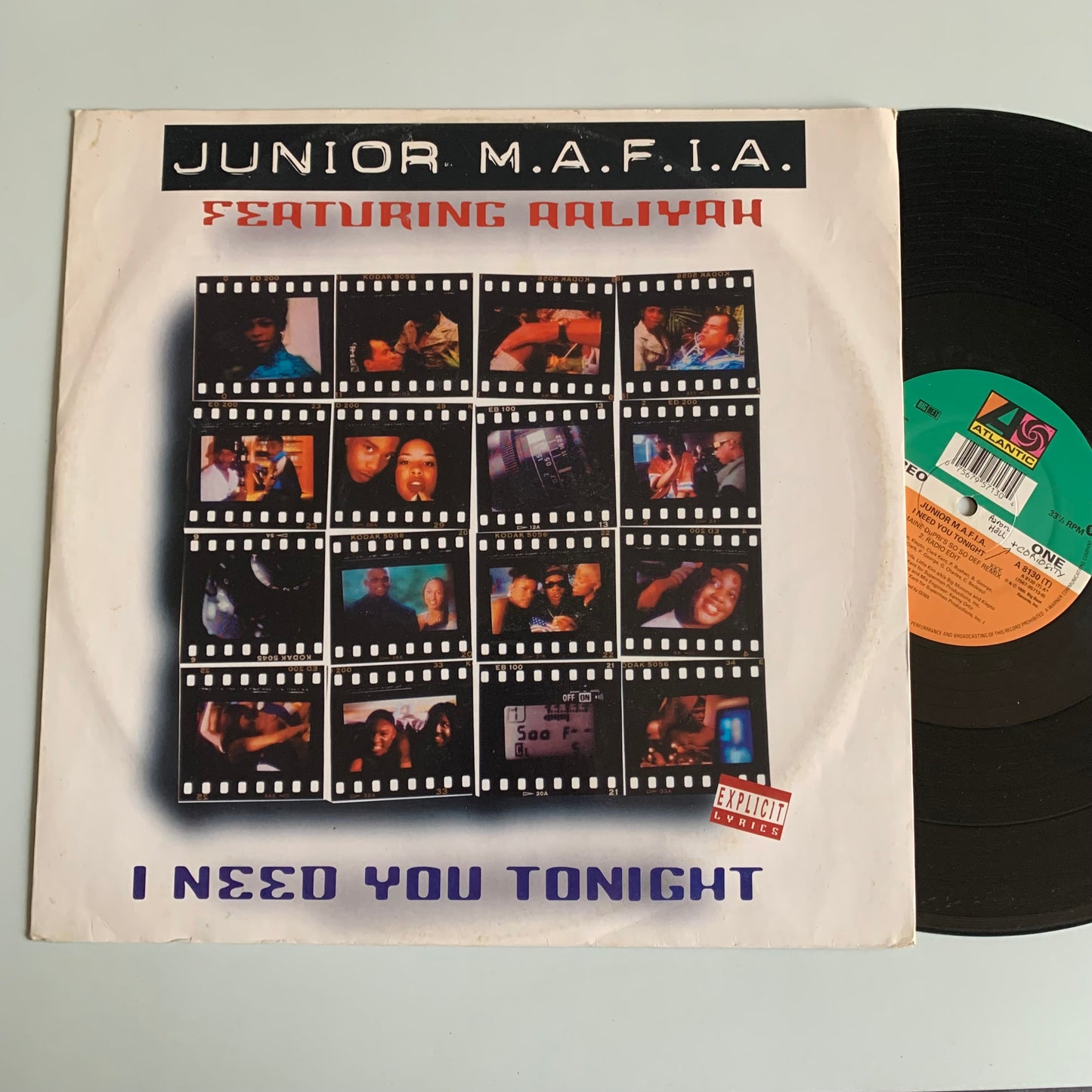 Junior M.A.F.I.A. - Aaliyah - I Need You Tonight - Single 1996