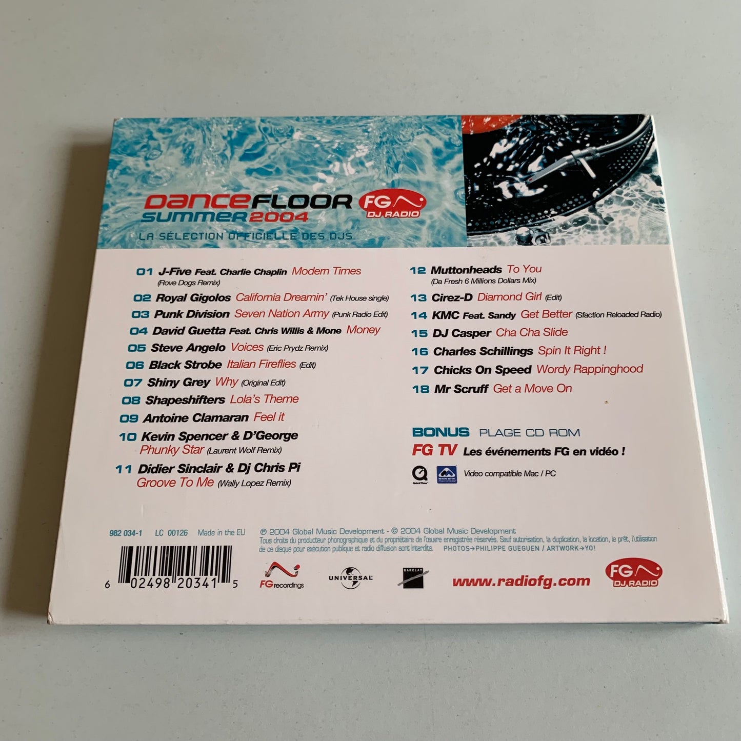 CD - Compilation - Dancefloor FG - Summer 2004 - Occasion