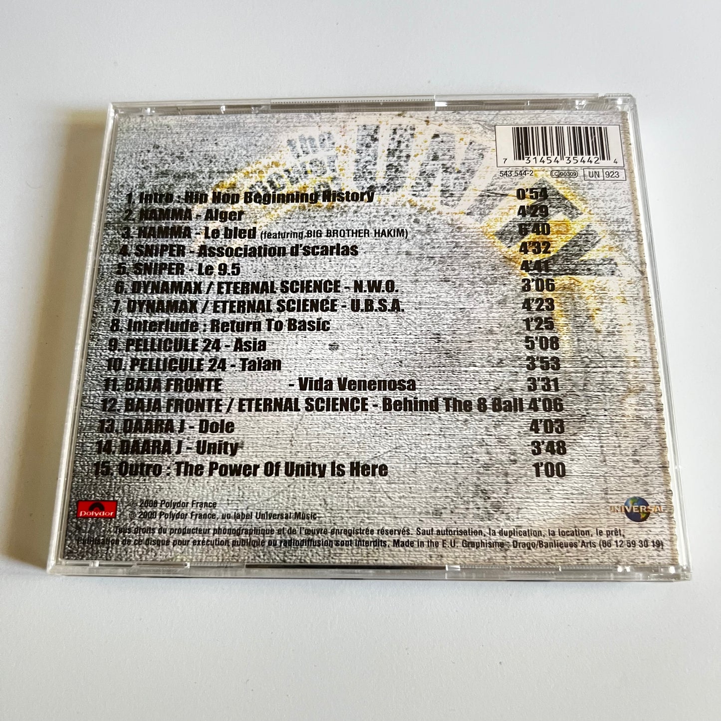 CD - Compilation - The Power Of Unity - 2000