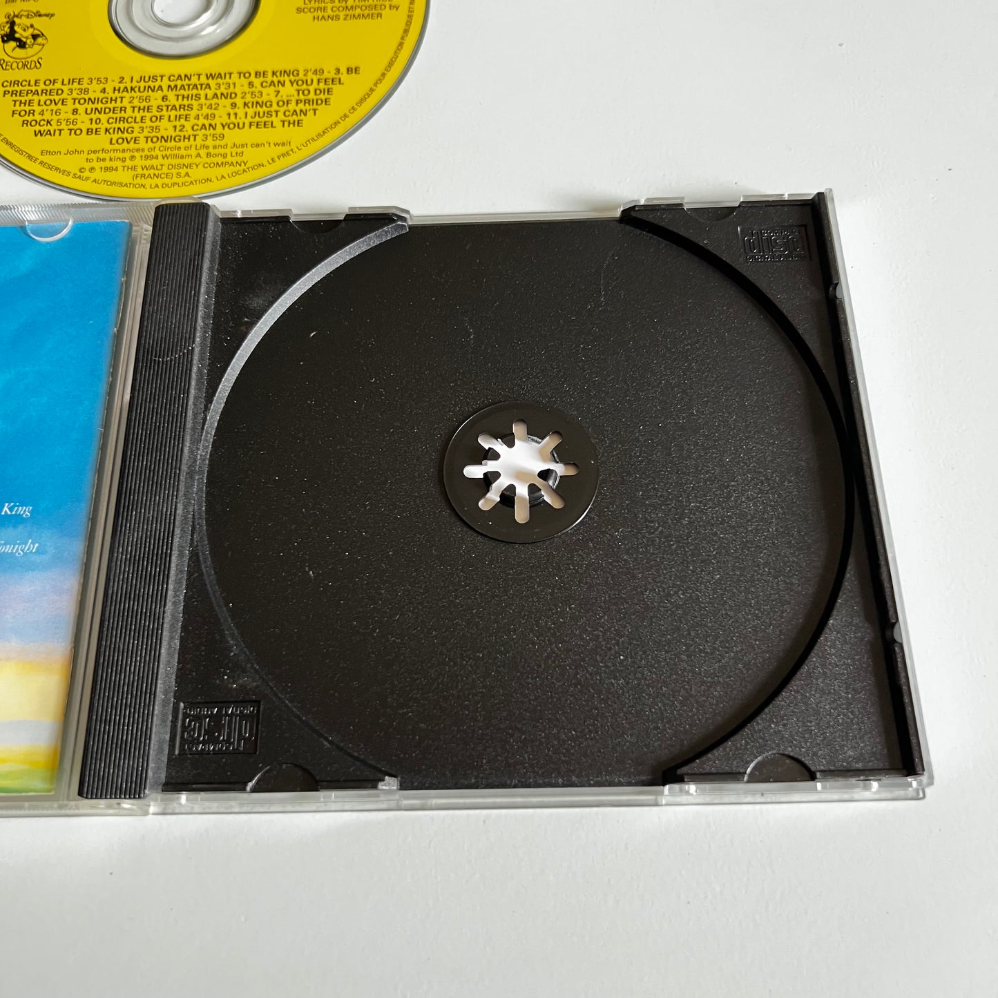 CD - The Lion King (Original Motion Picture Soundtrack) Le Roi Lion - 1994