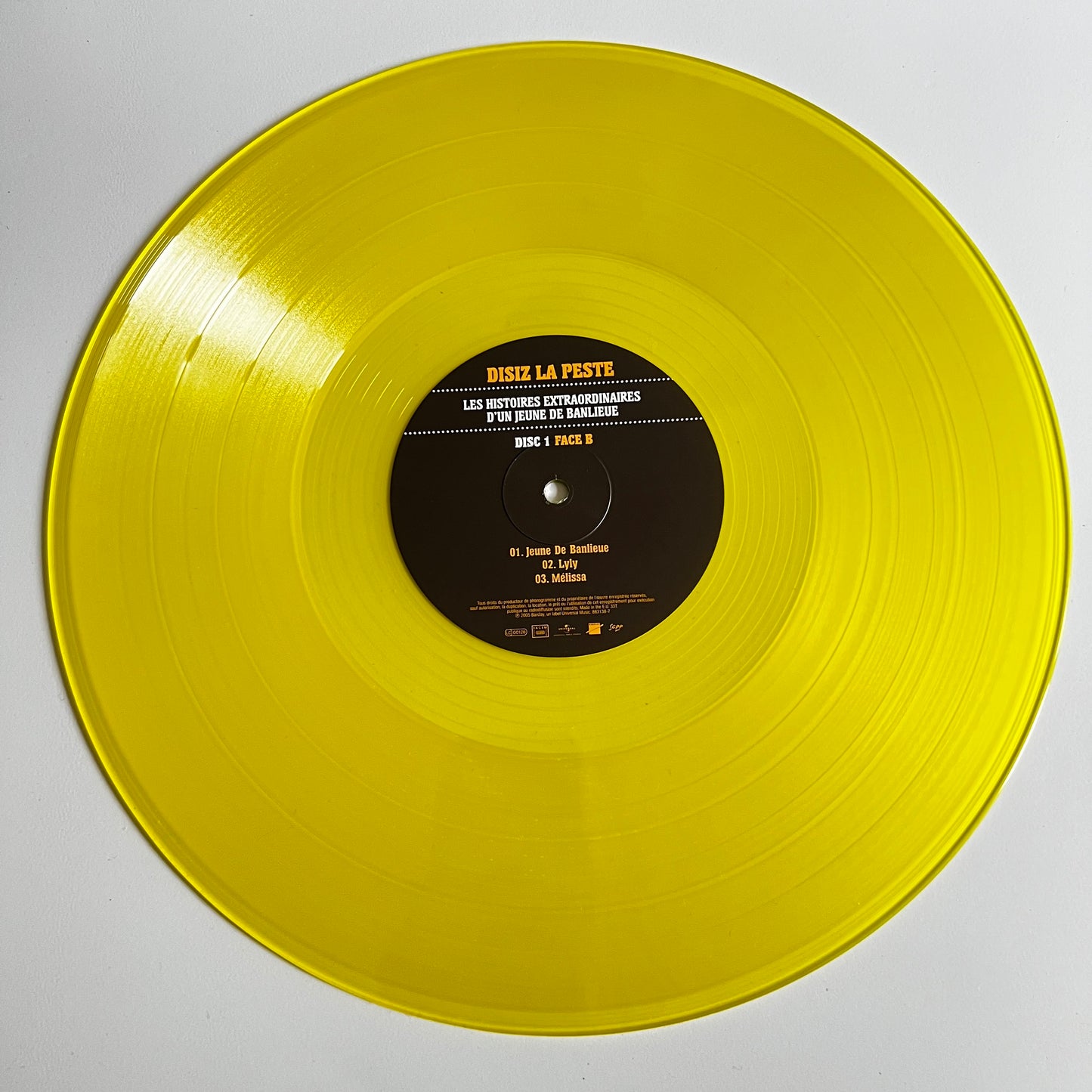Vinyle - Disiz La Peste - Les Histoires Extraordinaires D'Un Jeune De Banlieue - Double LP 2026