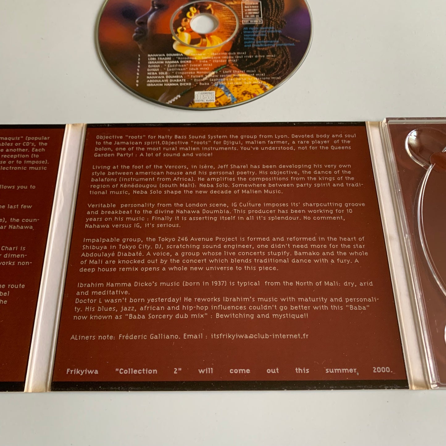 CD - Compilation - Frikyiwa Collection 1 - 2000 Occasion