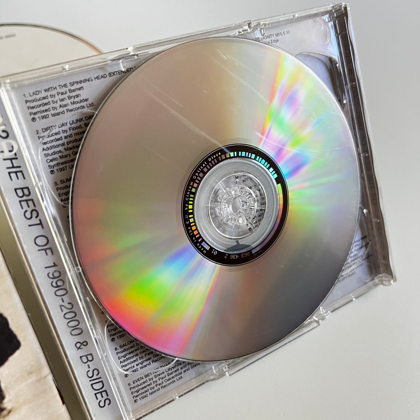 CD - U2 - The Best Of 1990-2000 & B-Sides - 2002
