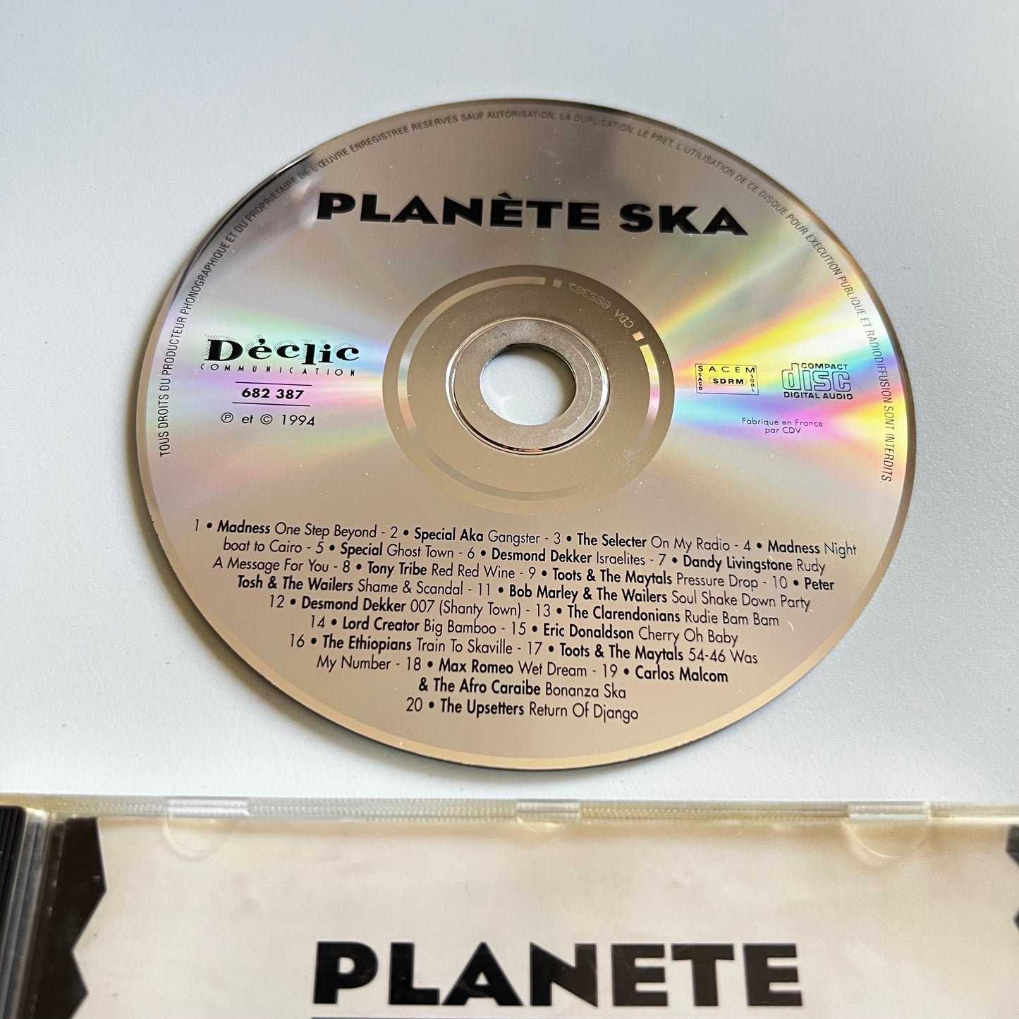 CD - Compilation - Planète Ska - 1994