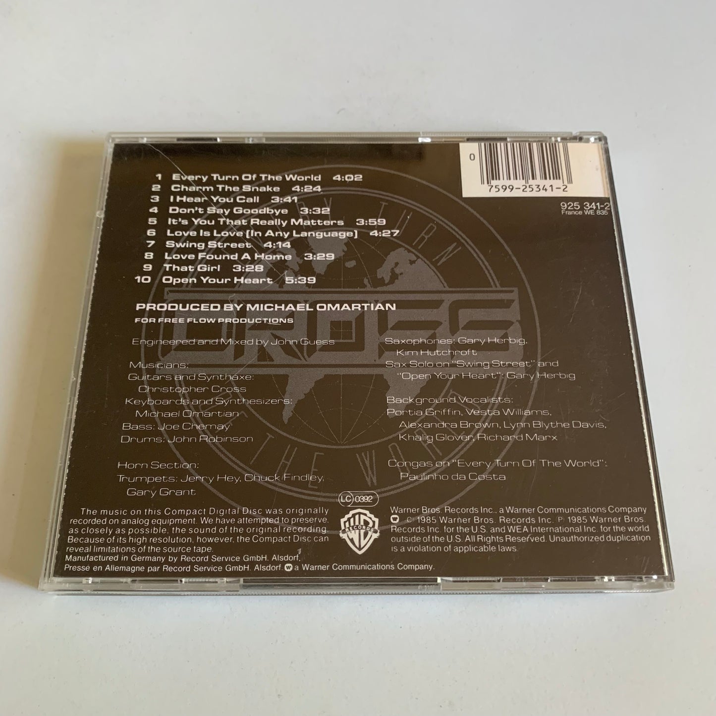 CD - Christopher Cross - Every Turn Of The World