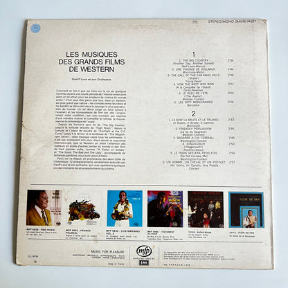 Les Musiques Des Grands Films De Western - LP