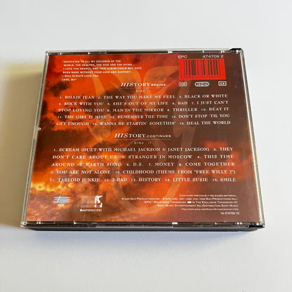 CD - Michael Jackson - HIStory - Past, Present And Future - Book I - 1995