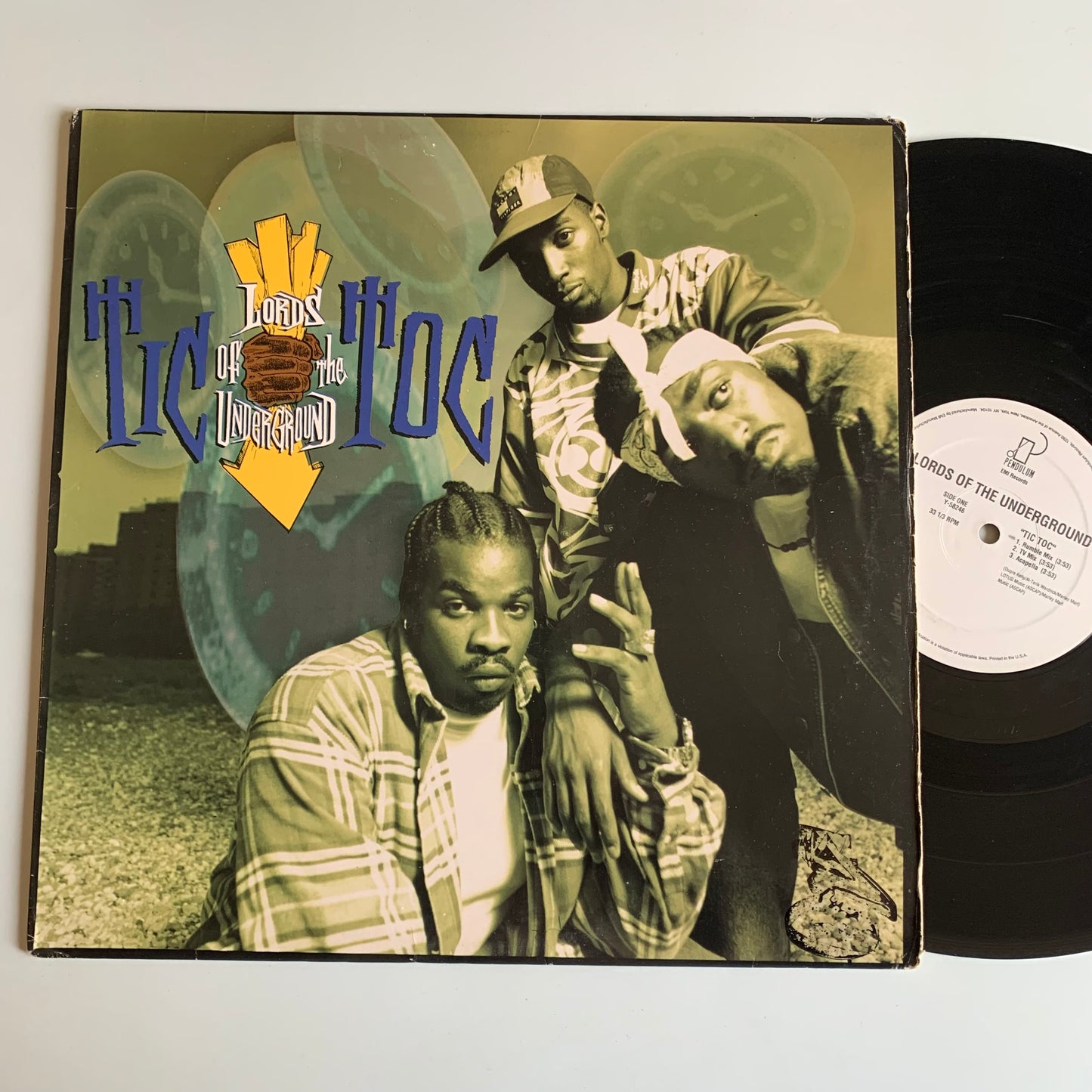 Lords Of The Underground - Tic Toc - Single 1994